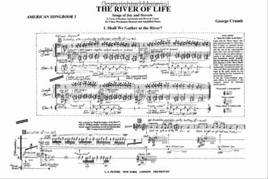 The River of Life (Songs of Joy and Sorrow) - American Songbook I Voice scores gallery preview page 2