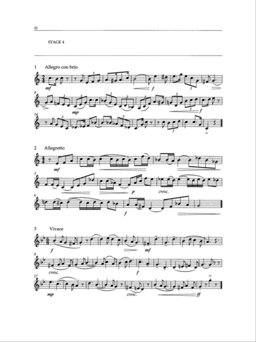Improve Your Sight-reading! Trumpet, Grade 5-8 Cornet scores gallery preview page 4