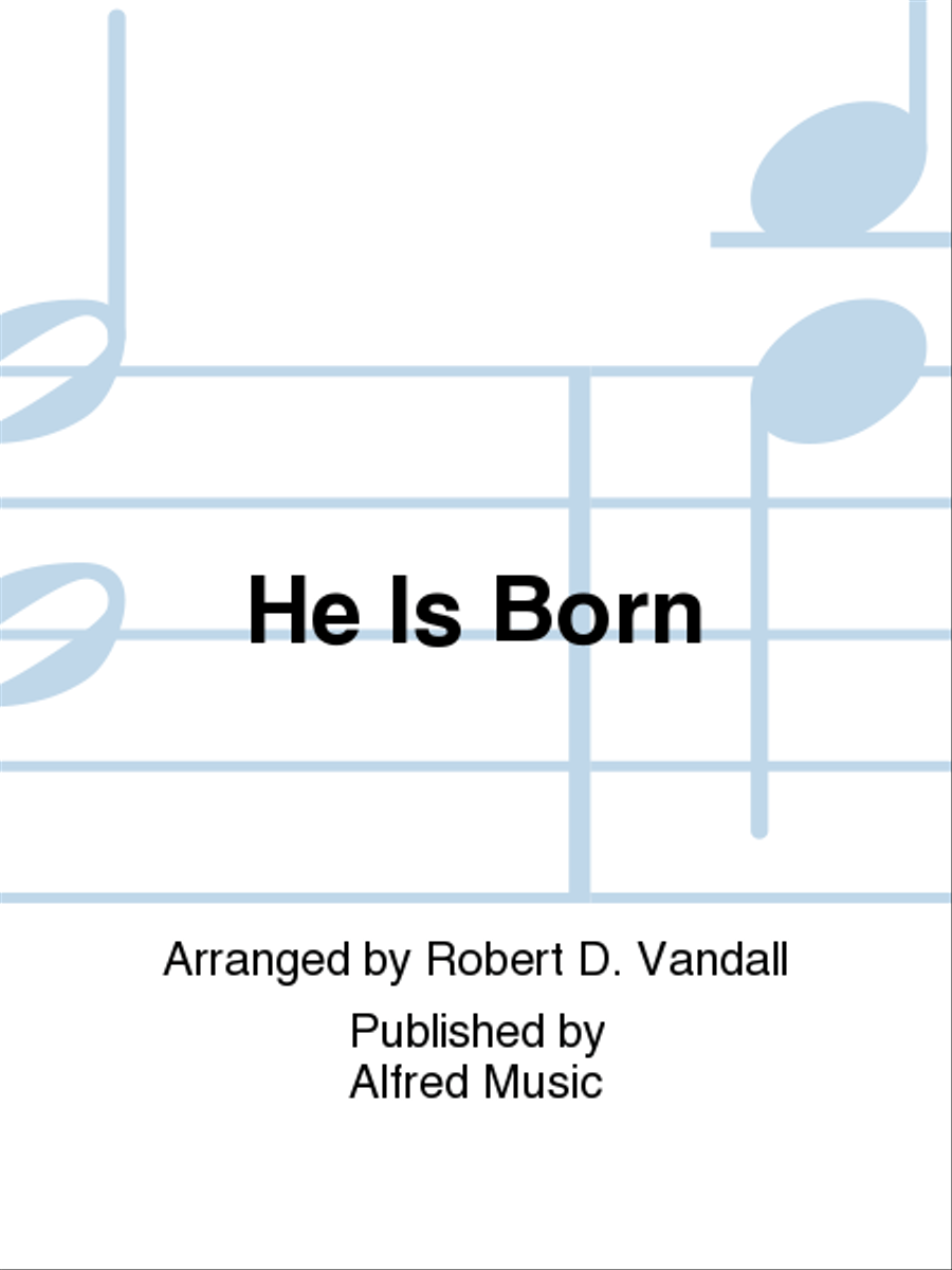 He Is Born Easy Piano scores gallery preview page 1