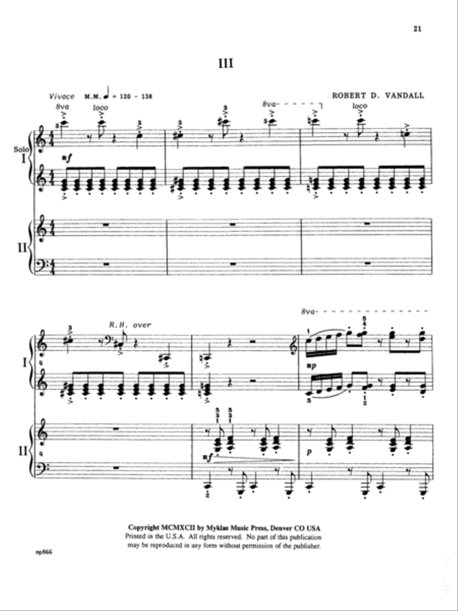 Concertino in C Major Concertino in C Major Small Ensemble scores gallery preview page 4