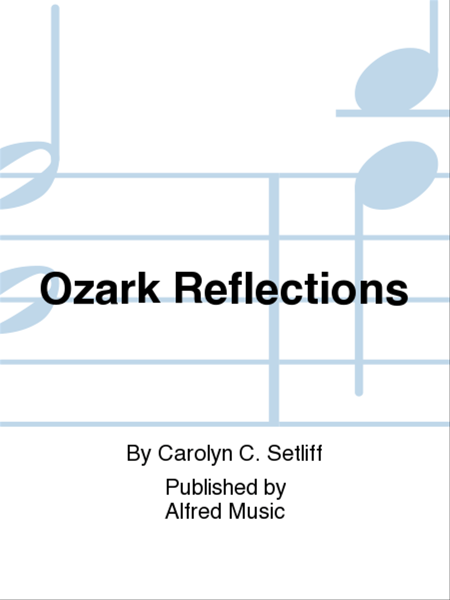 Ozark Reflections Easy Piano scores gallery preview page 1