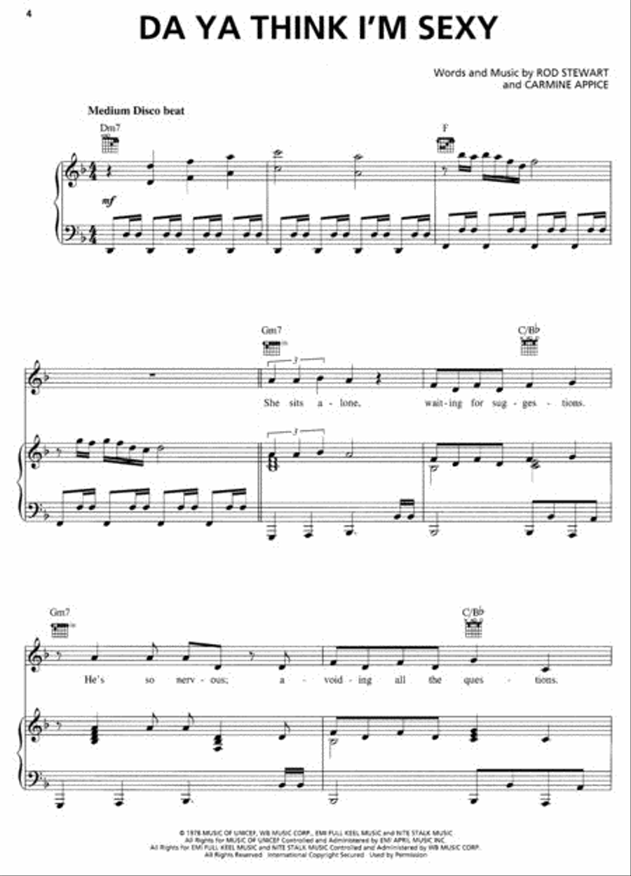 The Very Best of Rod Stewart Piano, Vocal, Guitar scores gallery preview page 2