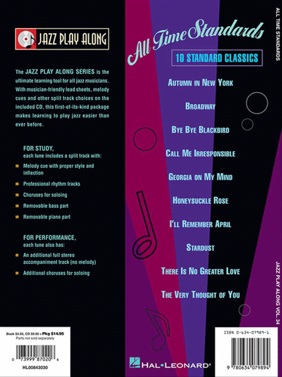 All Time Standards Jazz Ensemble scores gallery preview page 2
