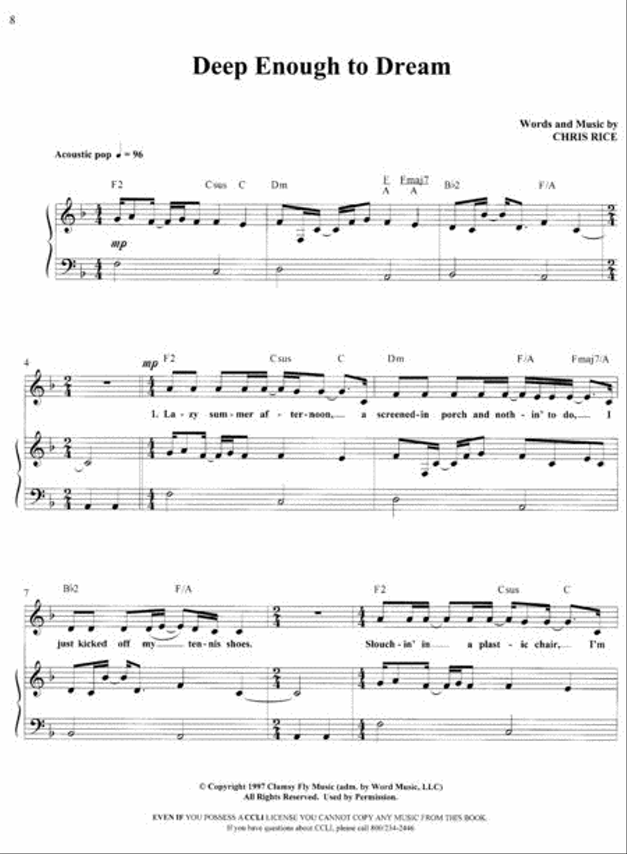 Short Term Memories - Vocal Folio Piano, Vocal, Guitar scores gallery preview page 2