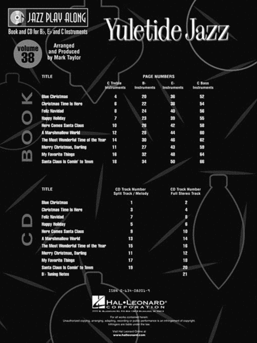 Yuletide Jazz scores gallery preview page 3