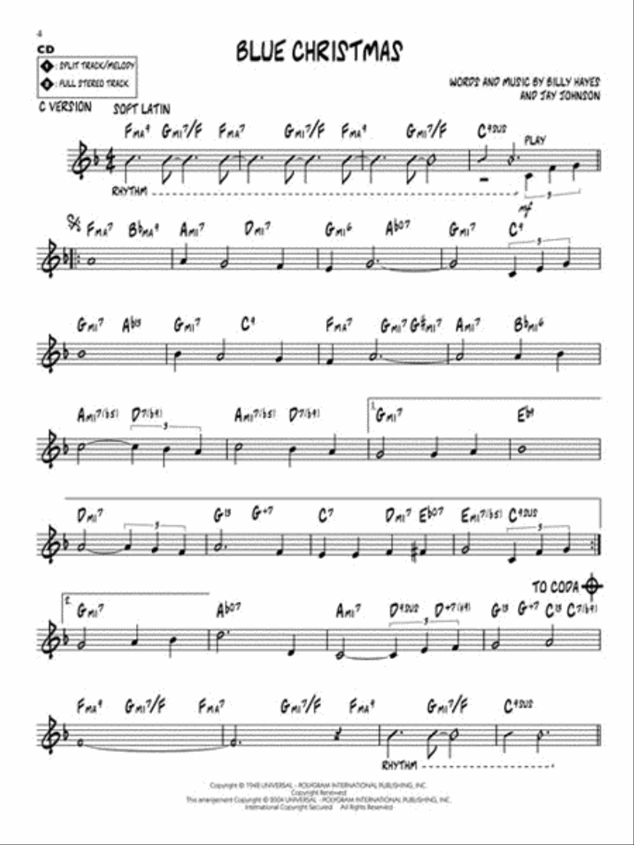 Yuletide Jazz scores gallery preview page 4