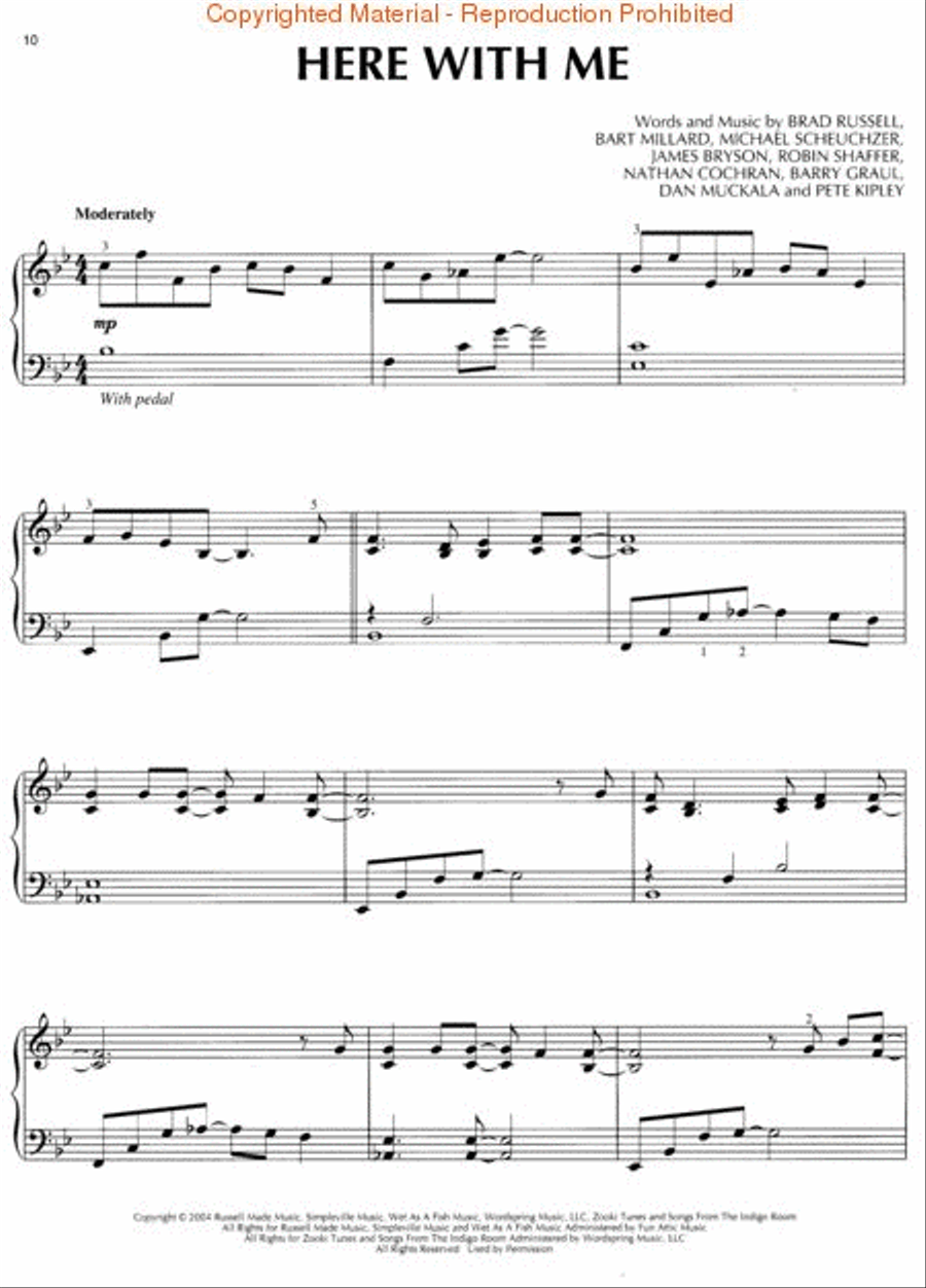 I Can Only Imagine – The Songs of MercyMe Piano Solo scores gallery preview page 2