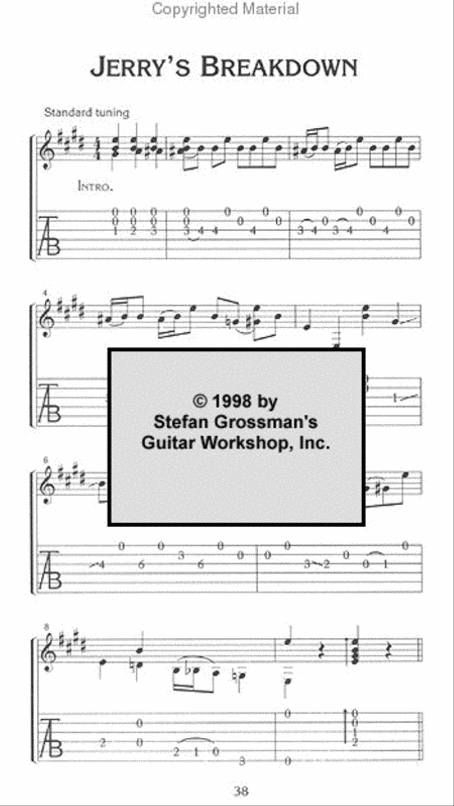 Guitar Styles & Techniques of Jerry Reed Electric Guitar scores gallery preview page 2