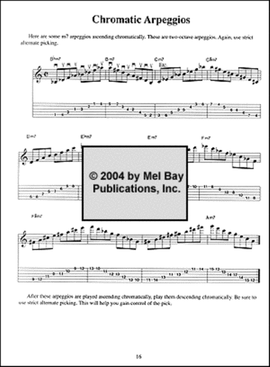 Jazz Guitar Lines Workout Electric Guitar scores gallery preview page 2