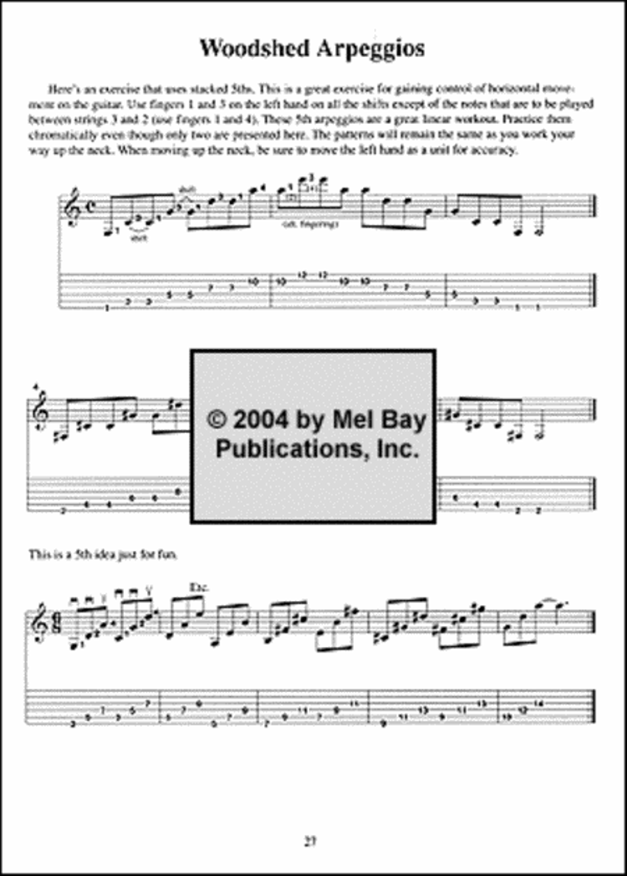 Jazz Guitar Lines Workout Electric Guitar scores gallery preview page 4