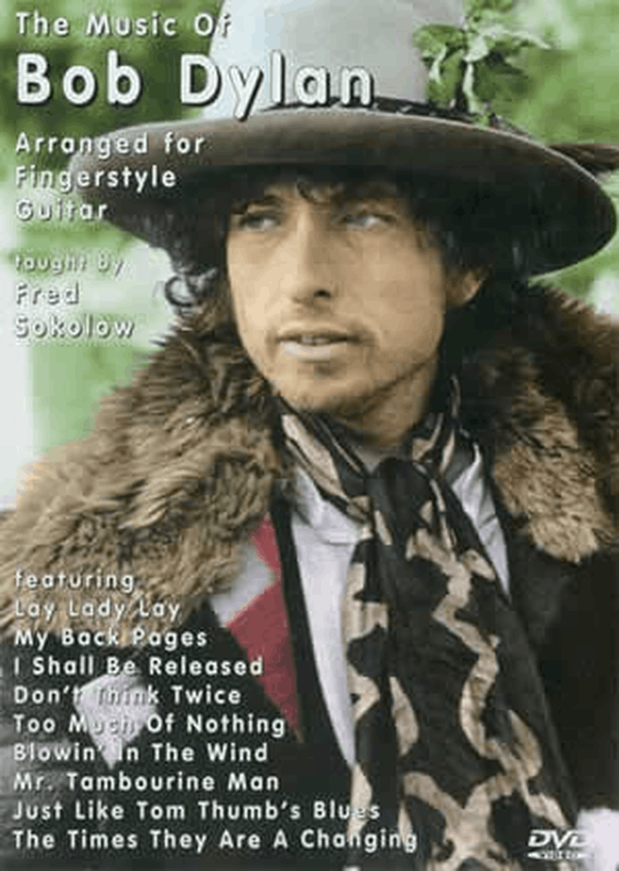 Music of Bob Dylan Arranged for Fingerstyle Guitar Fingerpicking Guitar scores gallery preview page 1