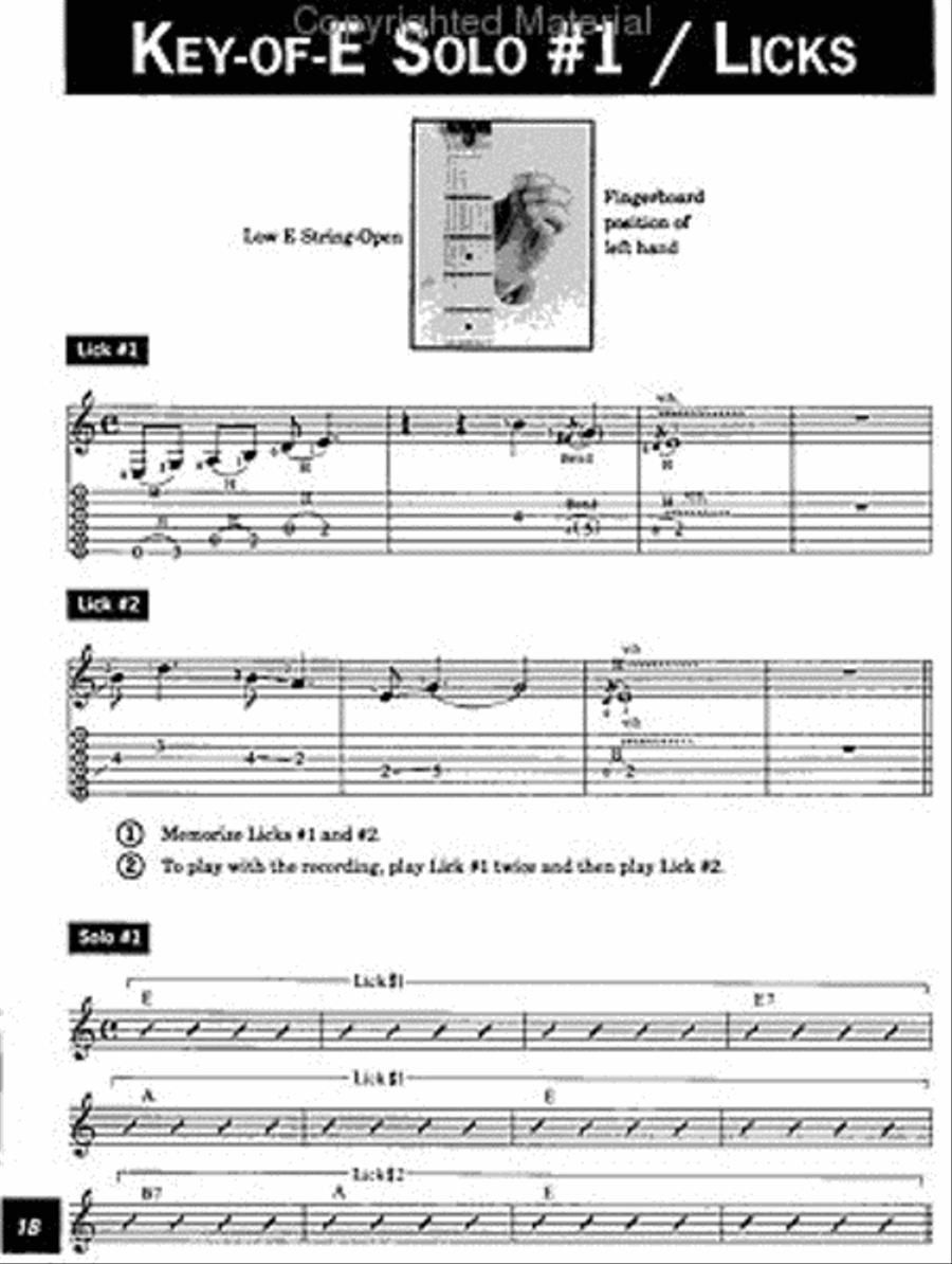 You Can Teach Yourself Rock Guitar Electric Guitar scores gallery preview page 2