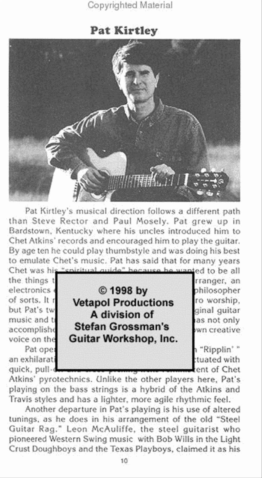 Nine-Pound Hammer Acoustic Guitar scores gallery preview page 3
