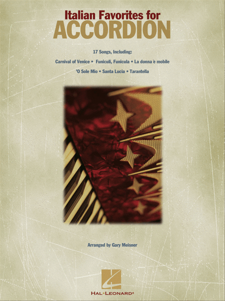 Italian Favorites for Accordion Accordion scores gallery preview page 1