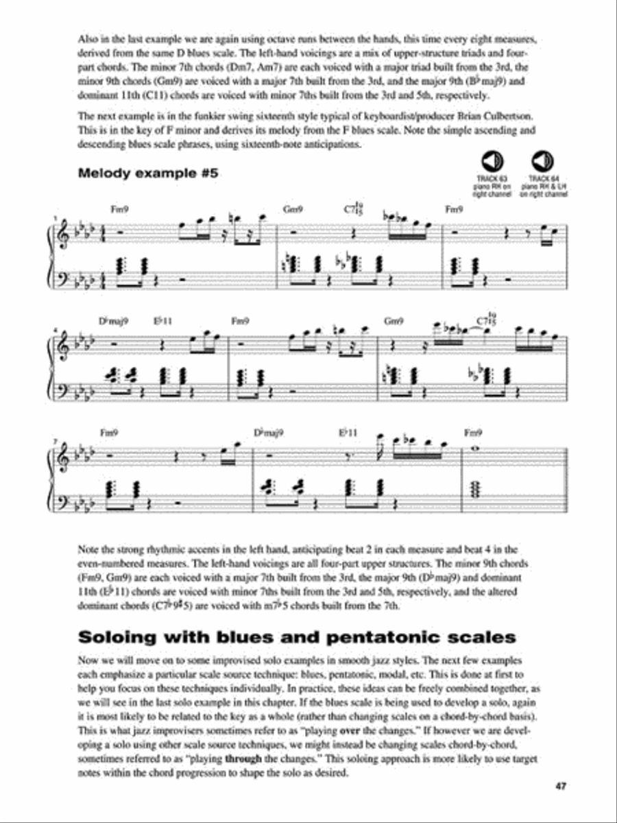 Smooth Jazz Piano Smooth Jazz Piano Piano Method scores gallery preview page 6