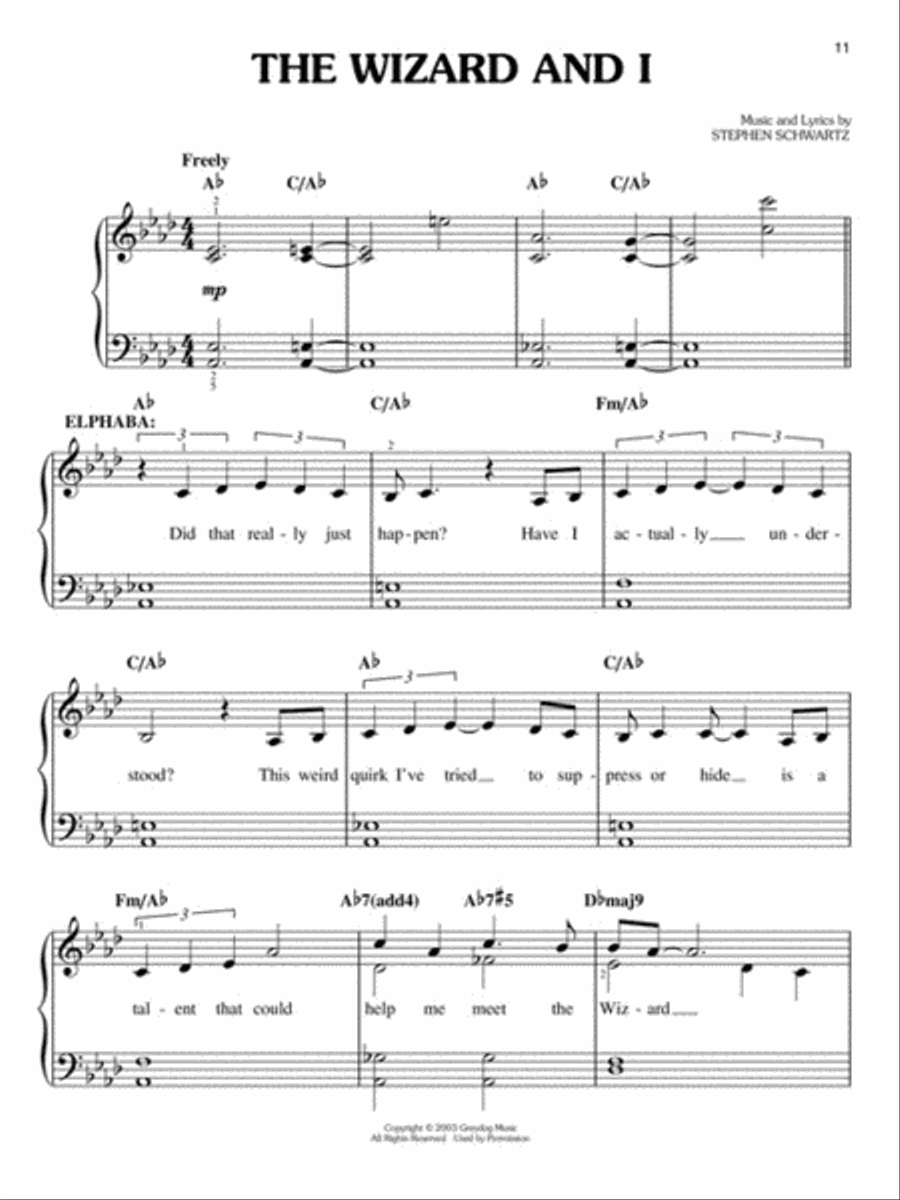 Wicked Wicked Voice scores gallery preview page 3