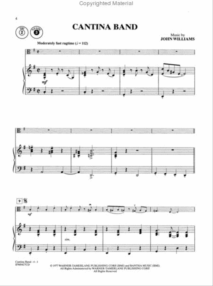 The Very Best of John Williams - Viola (Book/CD) Viola scores gallery preview page 2
