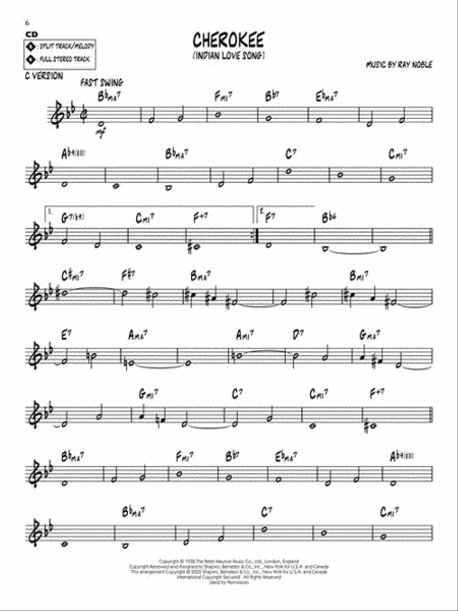 Best of Swing C Instrument scores gallery preview page 5