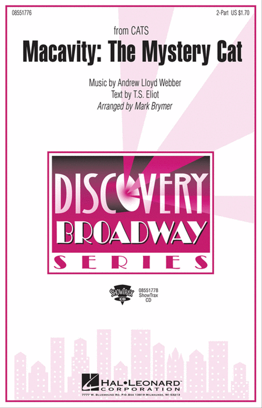 Macavity: The Mystery Cat 2-Part scores gallery preview page 1