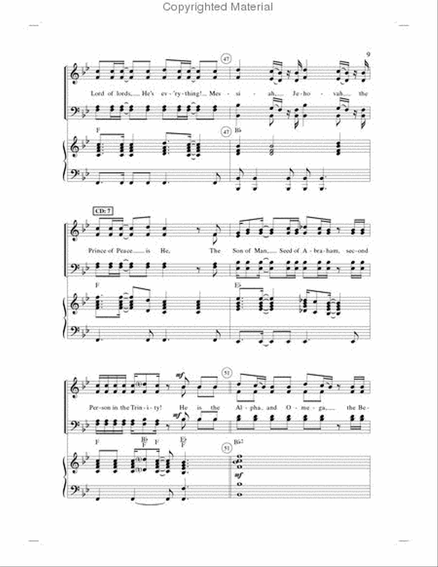Alpha and Omega (Anthem) by Russell Mauldin 4-Part - Sheet Music page 2