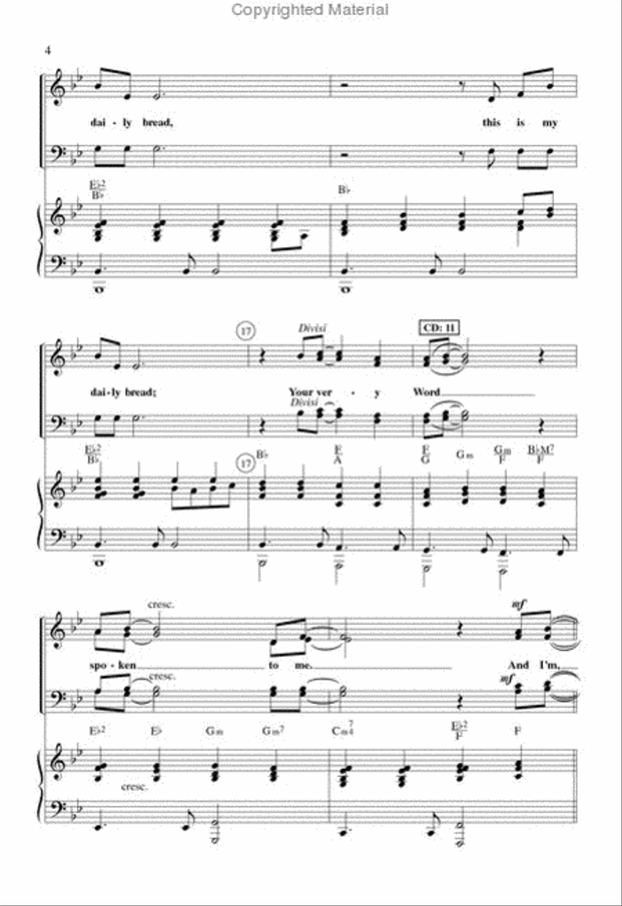 Breathe (Anthem) 4-Part scores gallery preview page 2