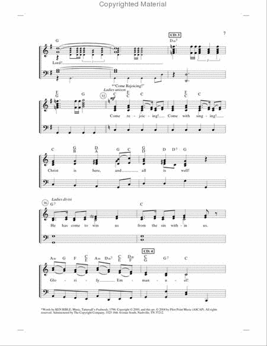 Celebrate the Gift (Book) SATB scores gallery preview page 2