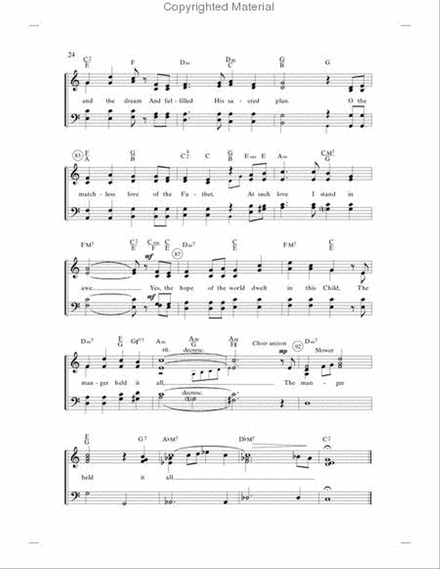 Celebrate the Gift (Book) SATB scores gallery preview page 4