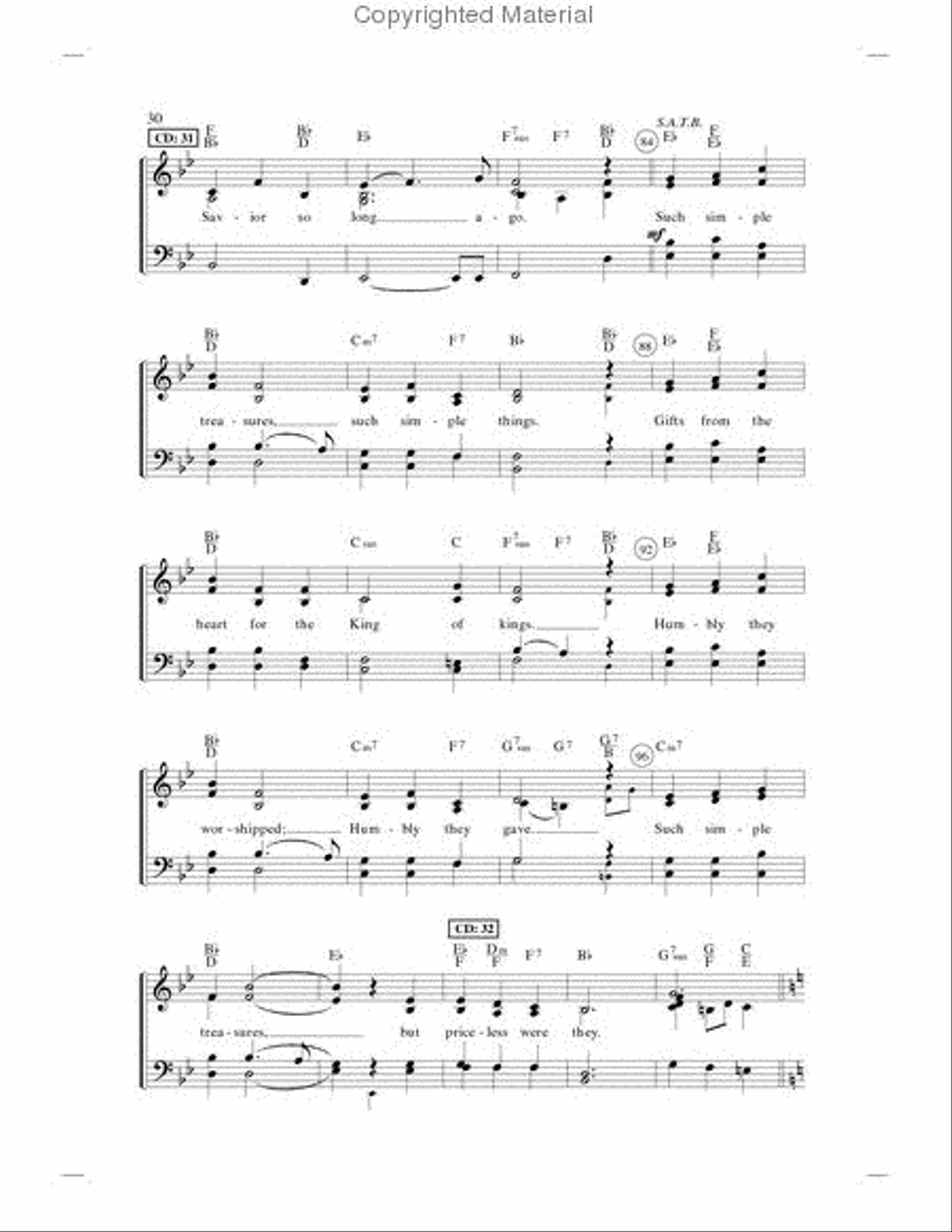Celebrate the Gift (Book) SATB scores gallery preview page 6