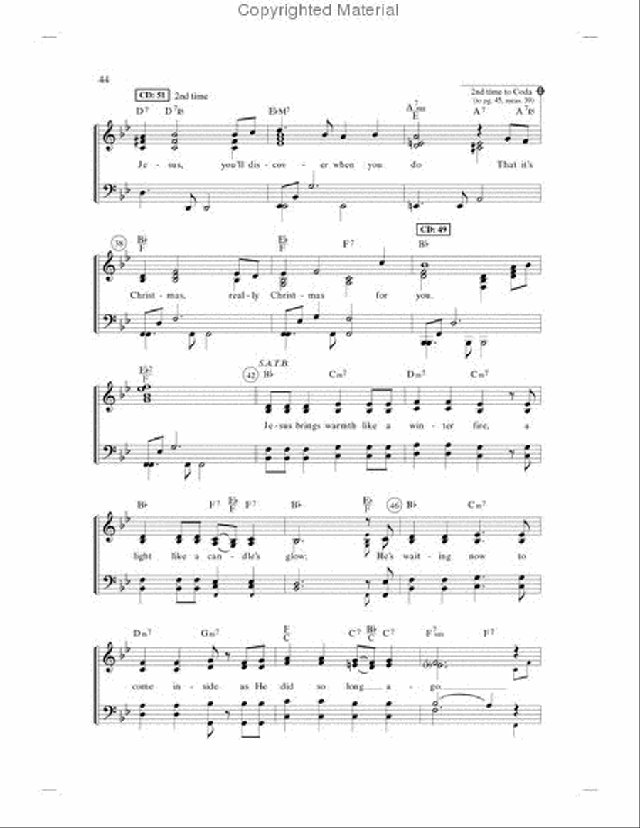 Celebrate the Gift (Book) SATB scores gallery preview page 8
