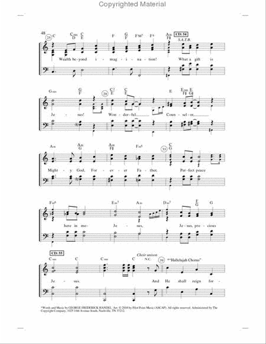 Celebrate the Gift (Book) SATB scores gallery preview page 9