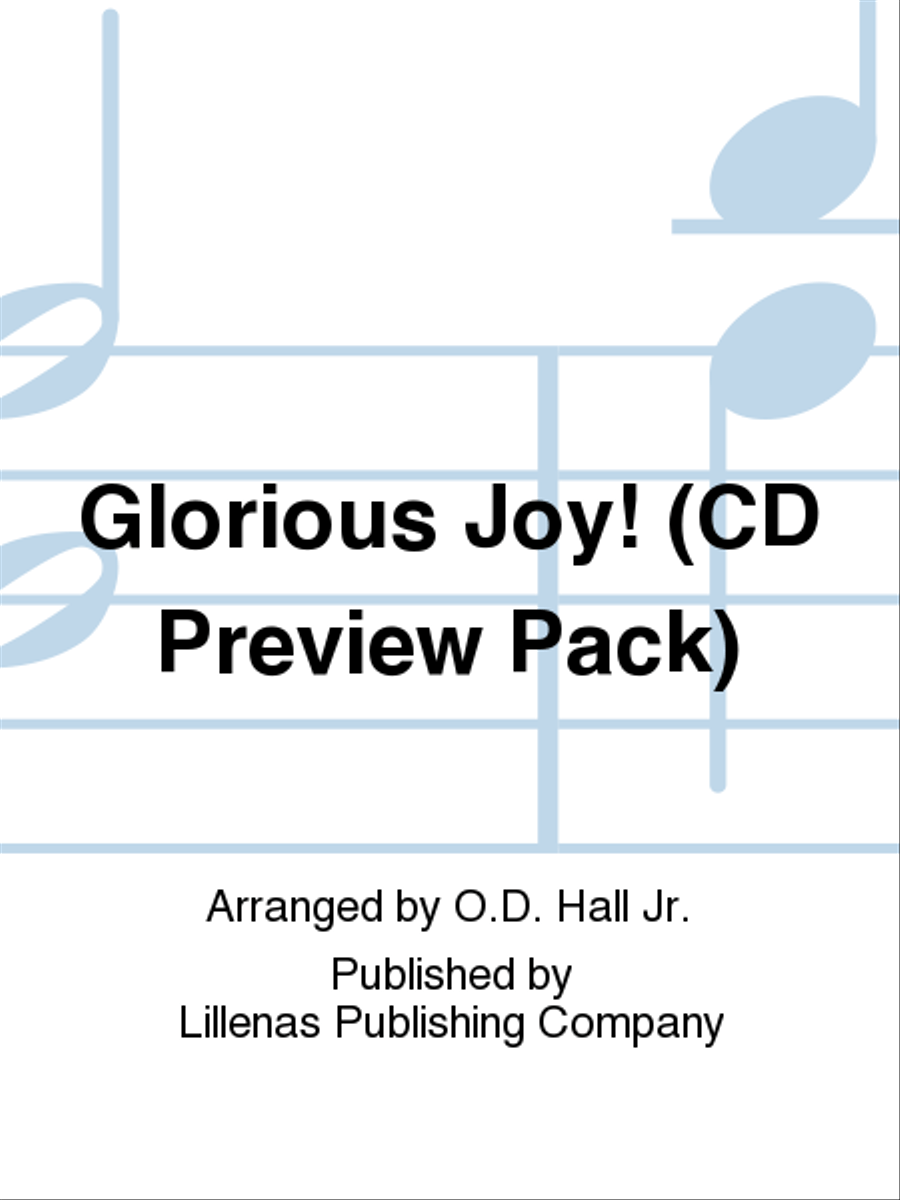 Glorious Joy! (CD Preview Pack) 2-Part scores gallery preview page 1