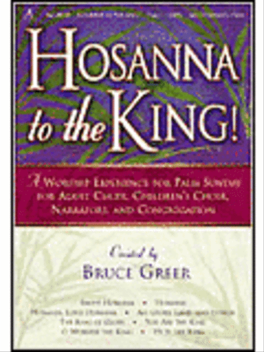 Hosanna to the King! Stereo (Split-Channel Accompaniment CD) 4-Part scores gallery preview page 1