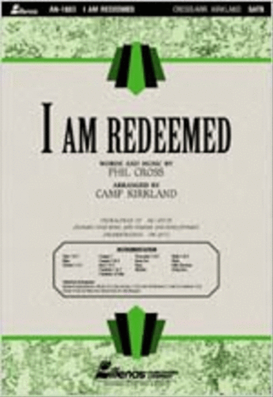 I Am Redeemed (Anthem) 4-Part scores gallery preview page 1