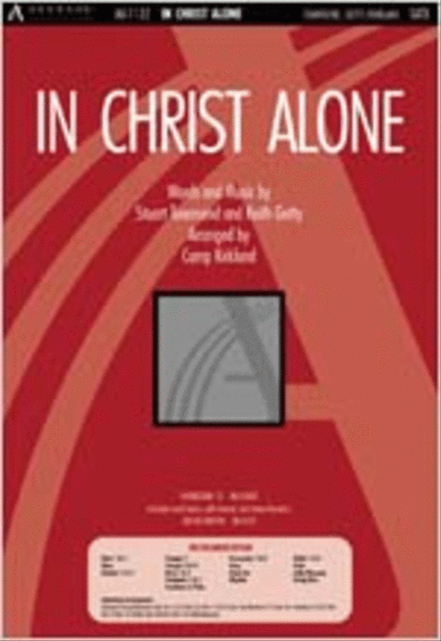 In Christ Alone (Anthem) 4-Part scores gallery preview page 1