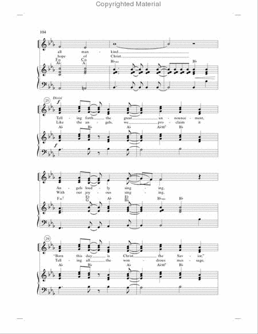 Ladies Sing Christmas (Book) SSA scores gallery preview page 7