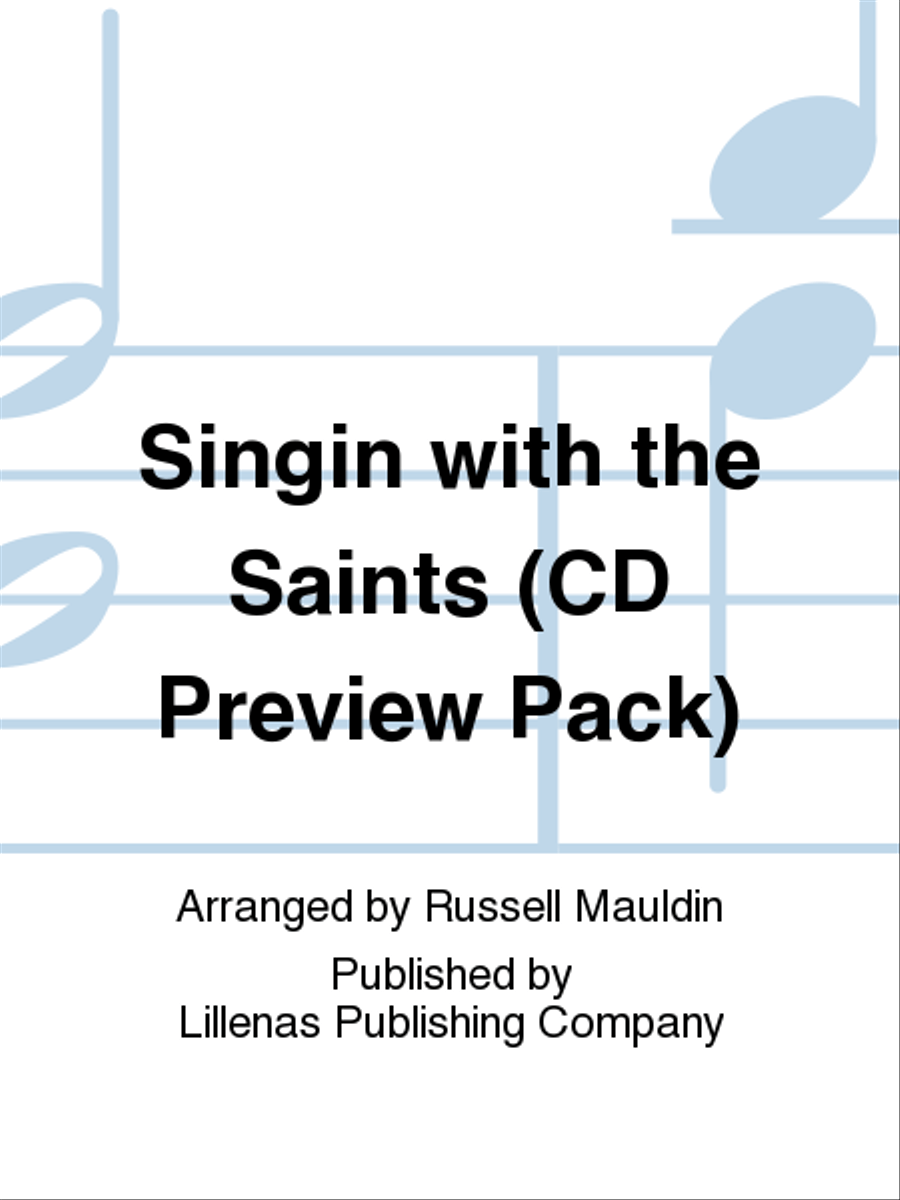 Singin with the Saints (CD Preview Pack) TTBB scores gallery preview page 1