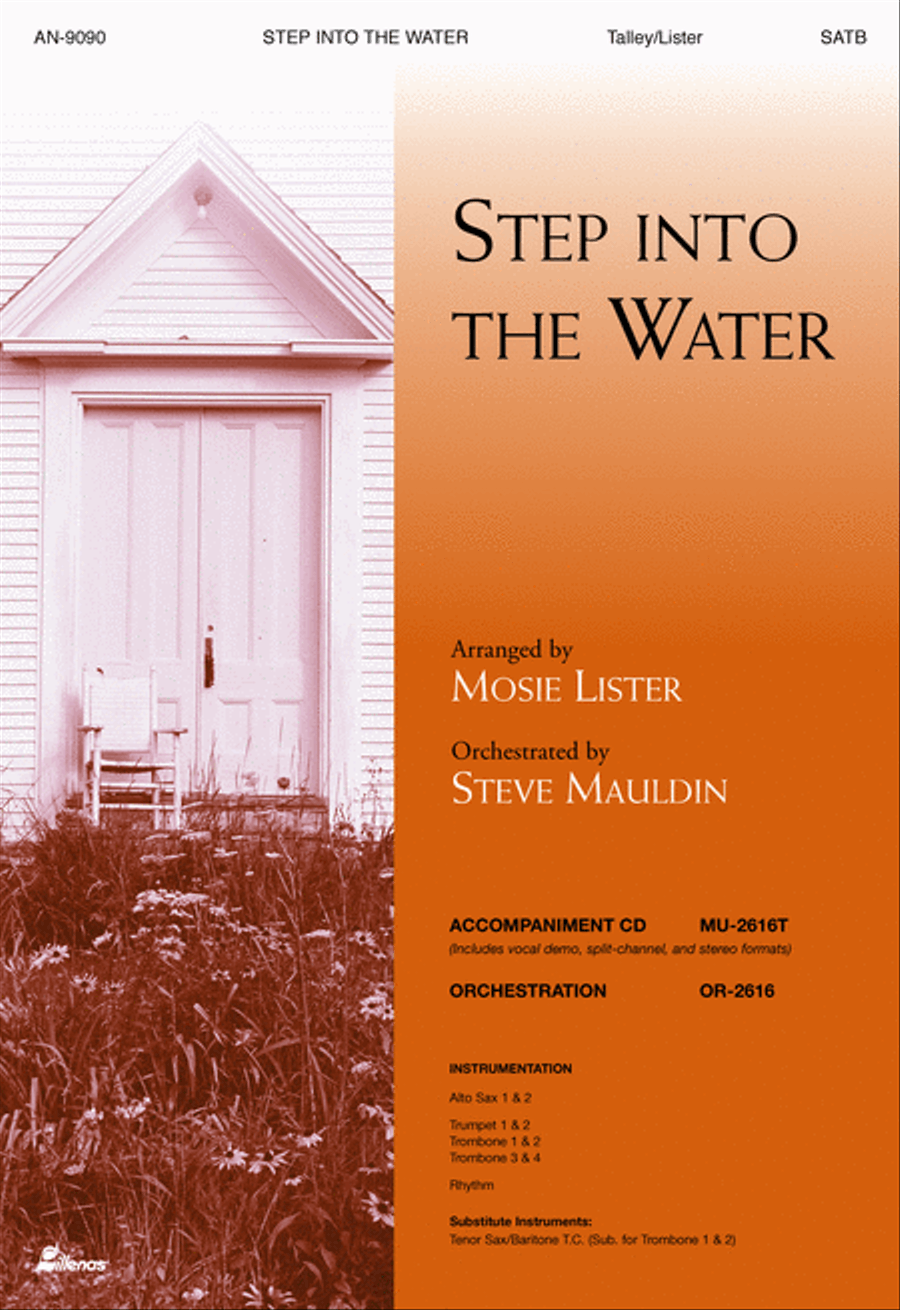 Step Into the Water (Anthem) 4-Part scores gallery preview page 1