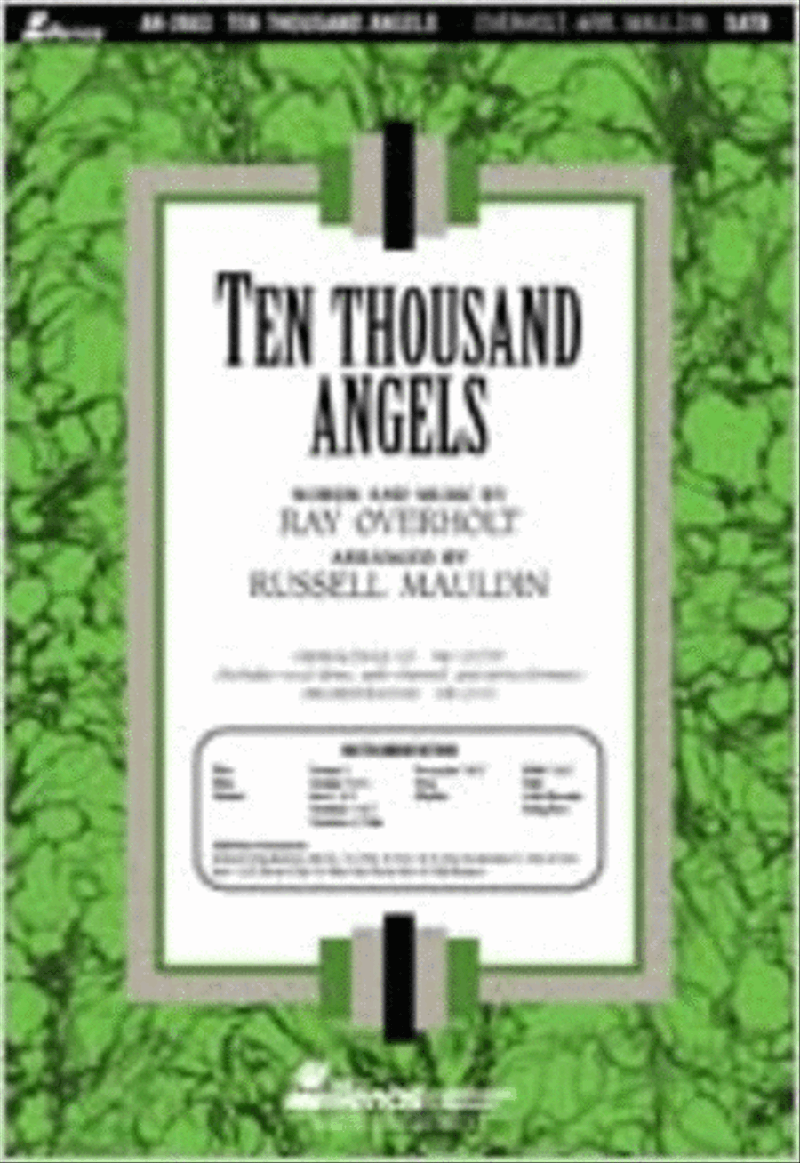Ten Thousand Angels (Anthem) 4-Part scores gallery preview page 1
