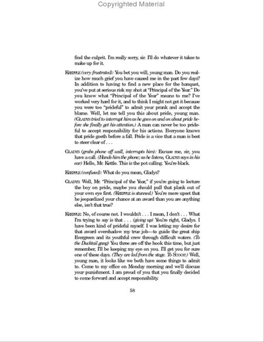 Uncle Phil's Diner 2, Interactive Dinner Theatre Collection / Songbook scores gallery preview page 6