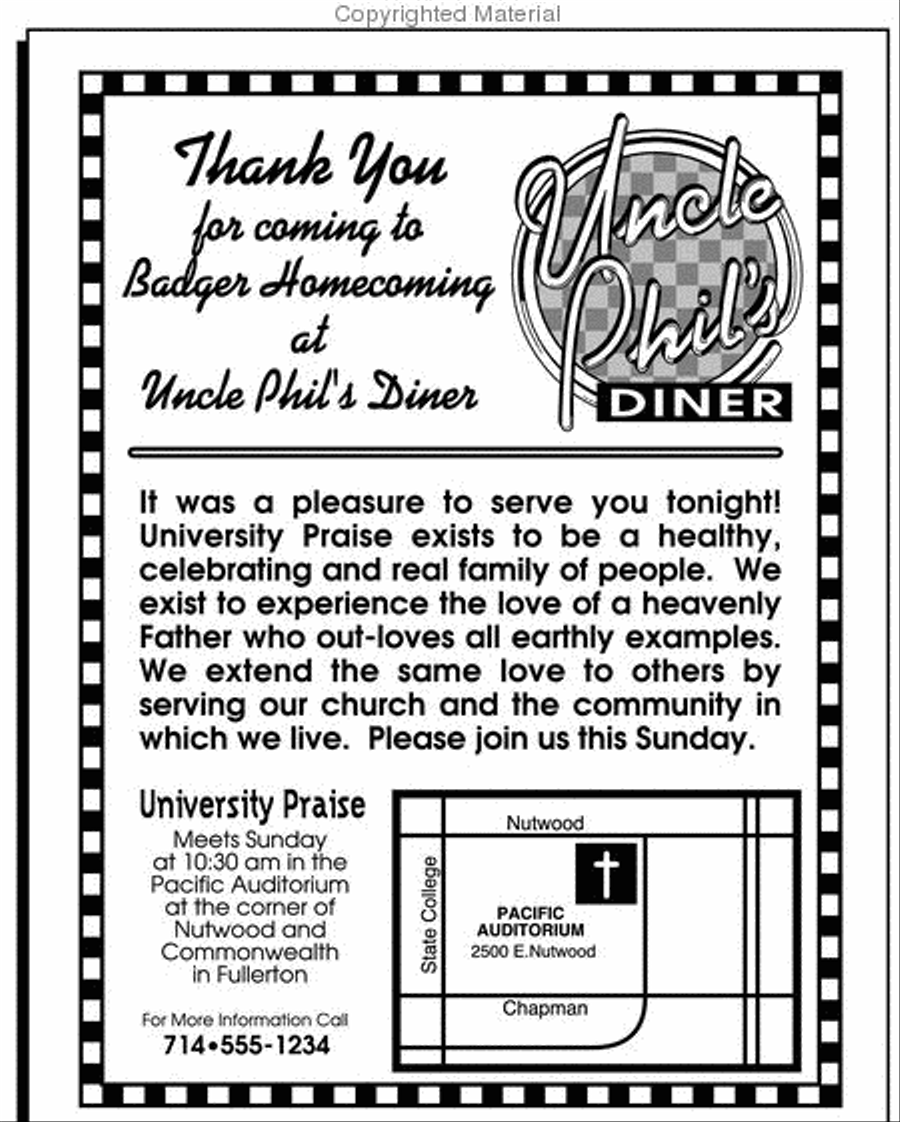 Uncle Phil's Diner 2, Interactive Dinner Theatre Collection / Songbook scores gallery preview page 9