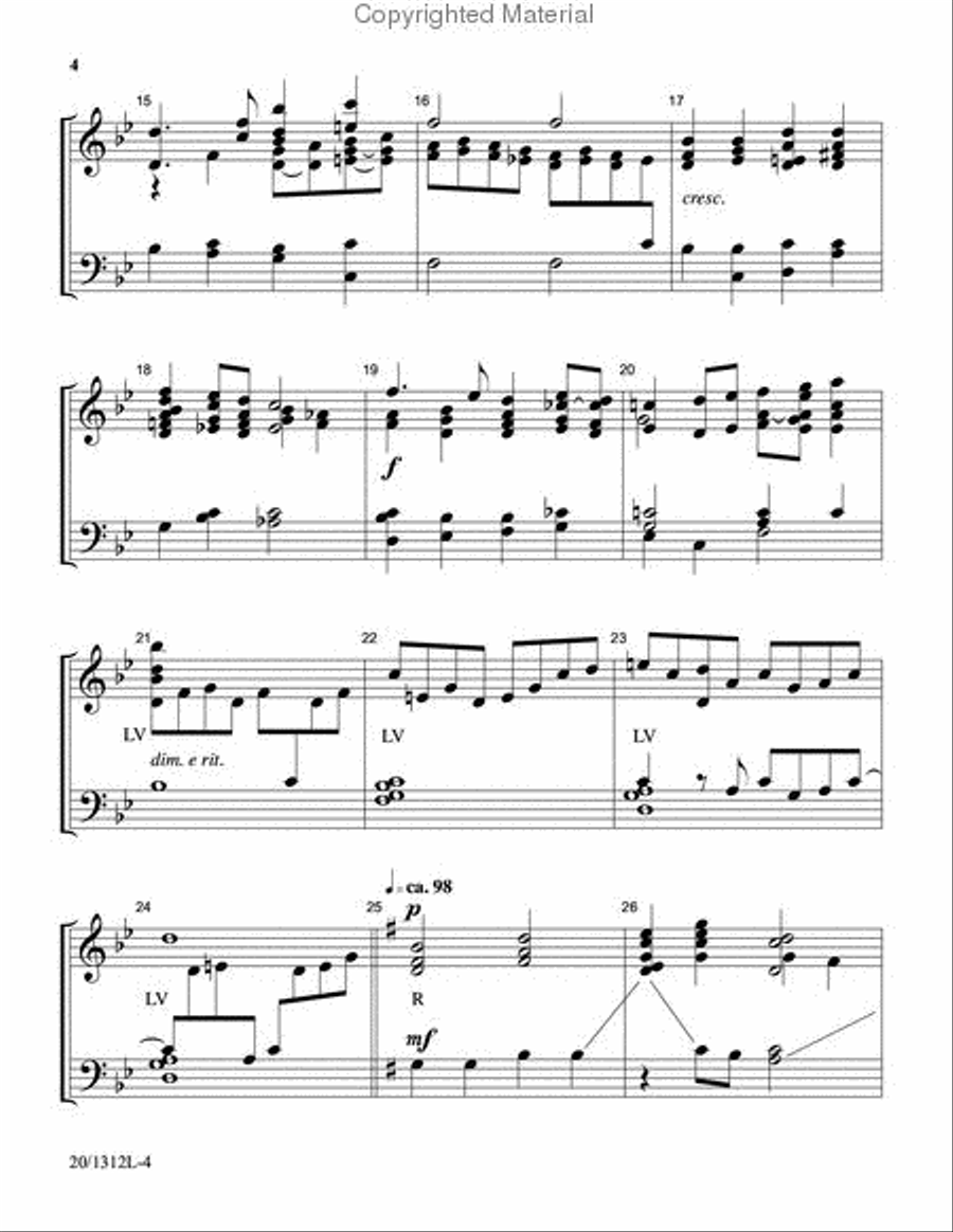 Hail the Day That Sees Him Rise 3-Octaves scores gallery preview page 4