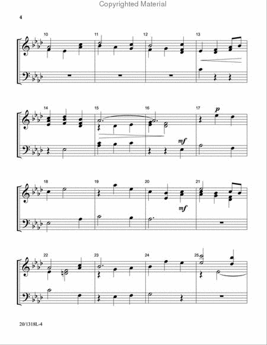 Six or More for Lent and Easter 3-Octaves scores gallery preview page 4