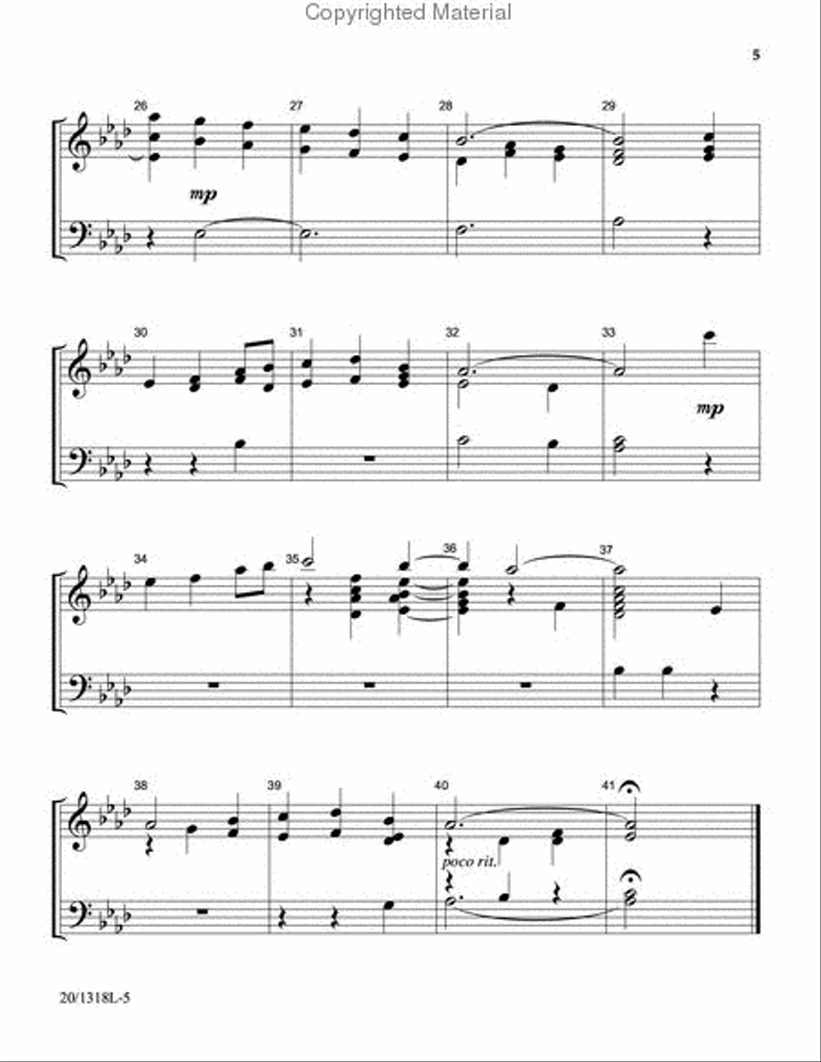 Six or More for Lent and Easter 3-Octaves scores gallery preview page 5