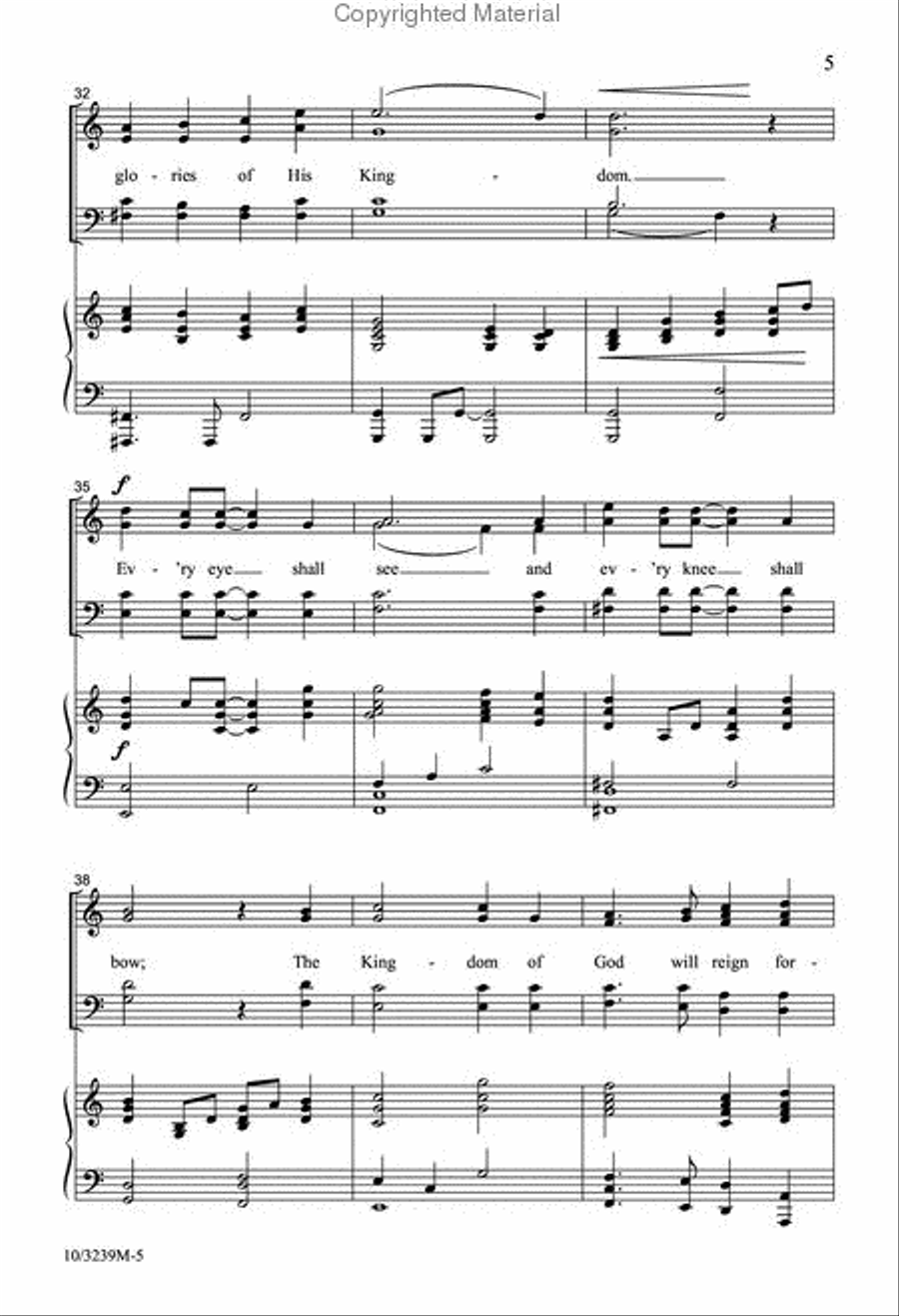 The Kingdom of God Will Reign Divisi scores gallery preview page 5
