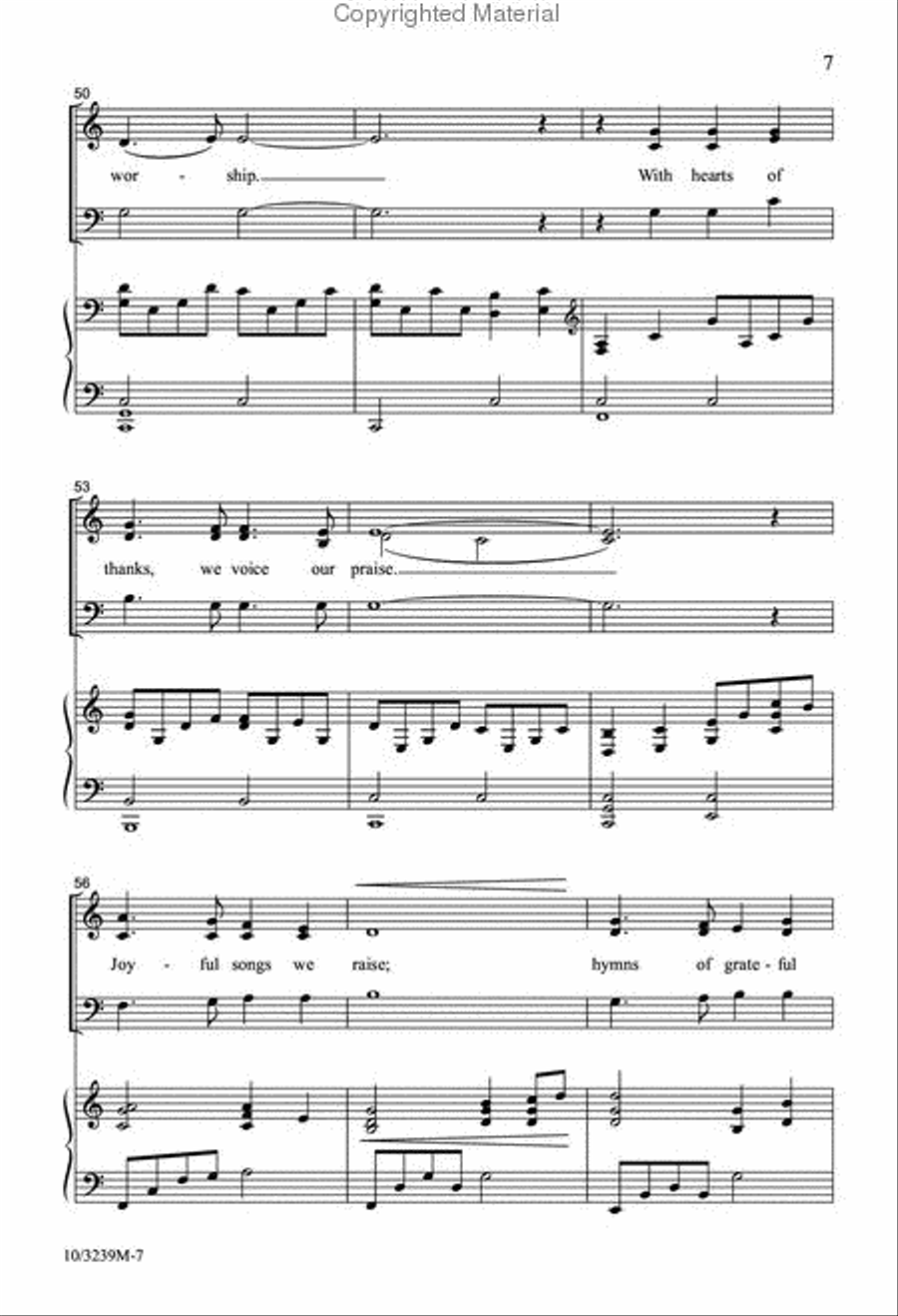 The Kingdom of God Will Reign Divisi scores gallery preview page 7