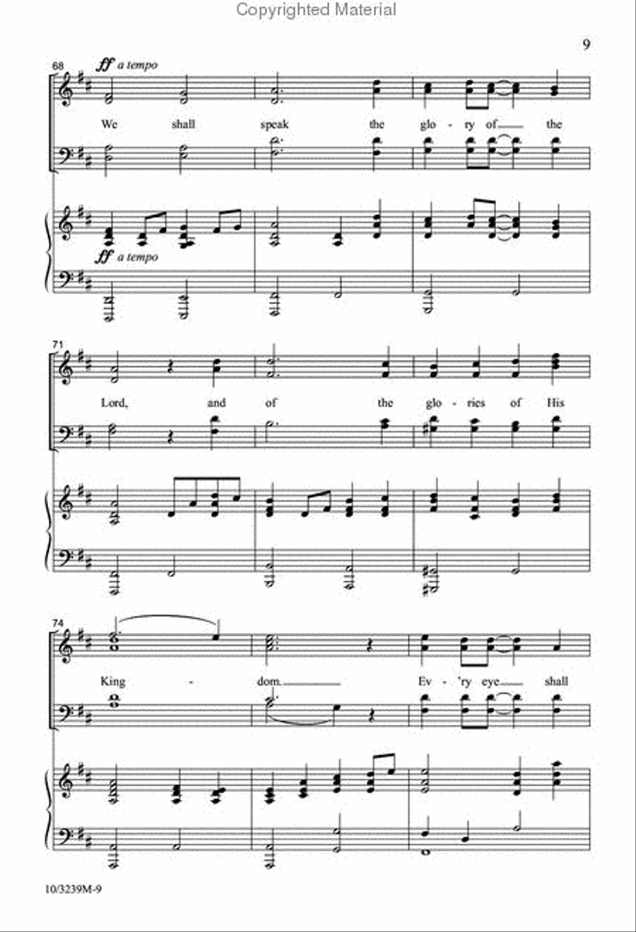 The Kingdom of God Will Reign Divisi scores gallery preview page 9