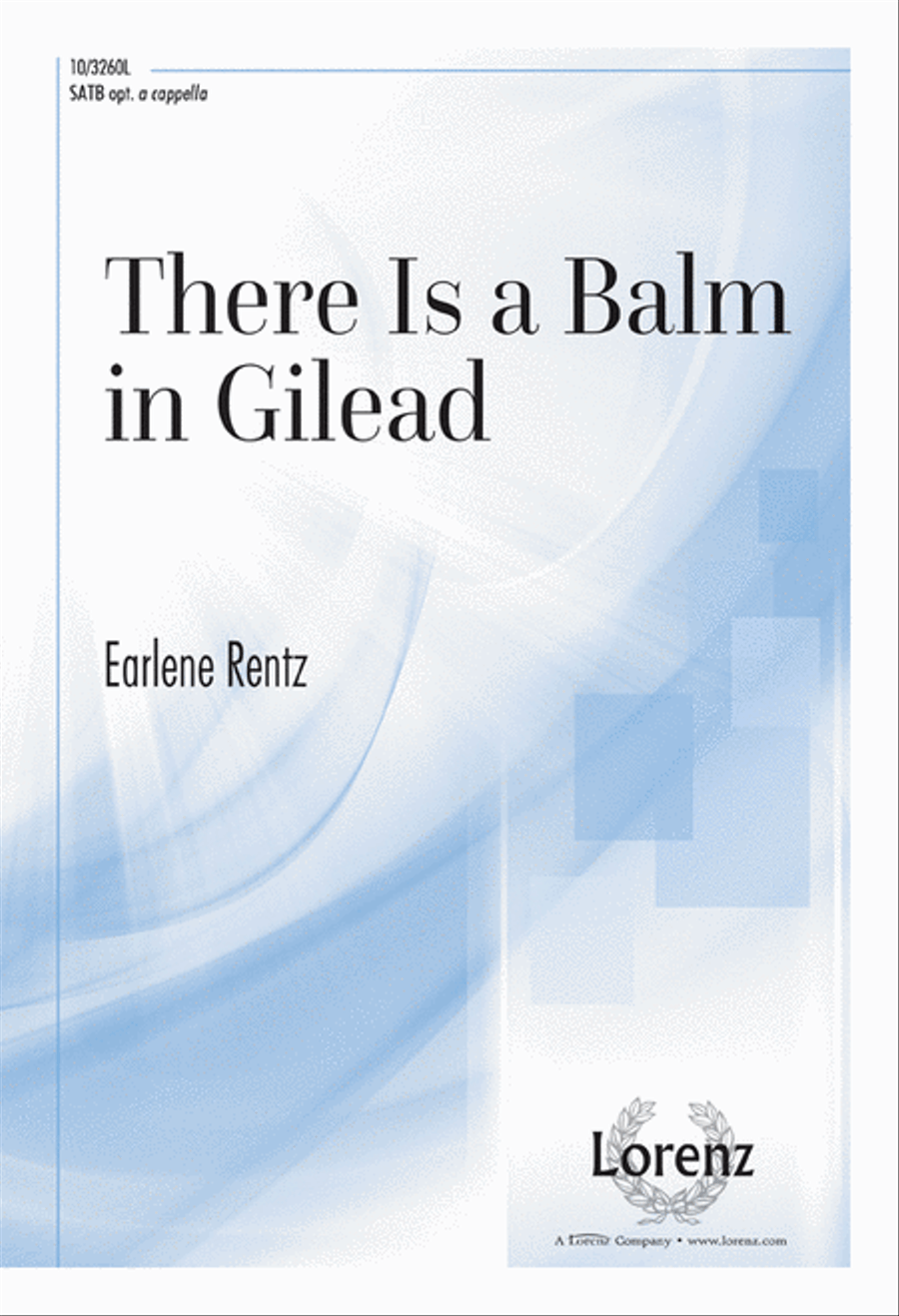 There Is a Balm in Gilead 4-Part scores gallery preview page 1