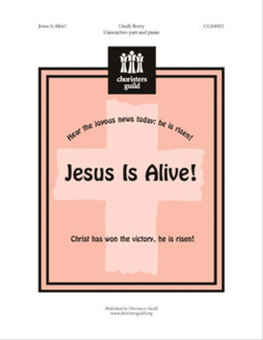 Jesus Is Alive! Unison Choir scores gallery preview page 1