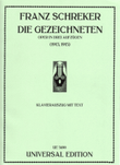 Gezeichneten, Vocal Score