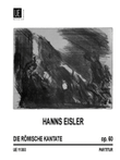 Roman Cantata, Op. 60, Score